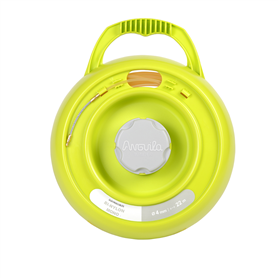 Enrollador WINDER W15240012 + Pasacable Nylon mixto 4mm 12m Salmon ANGUILA