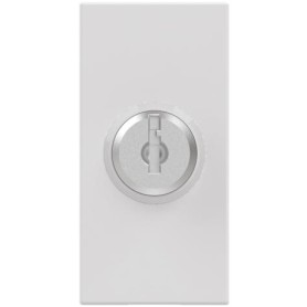 Conmutador de llave Bticino RW4022 Classia 1 modulo Blanco