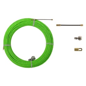Pasacables ind. ANGUILA 71600050 6mm 50m Poliester Term.intercambiables verde