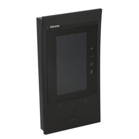 Monitor wifi manos libres Bticino 344884 C300EOS Black
