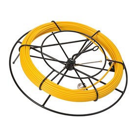 Pasacables ind.+H720 ANGUILA 30904050 9mm 50m Fibra T.intercambiables amarillo