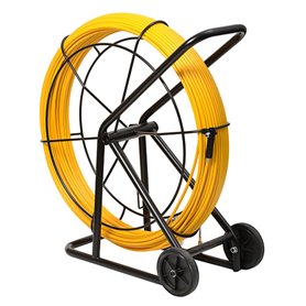Pasacables ind.+VH800 ANGUILA 30915060 9mm 60m Fibra T.intercambiables amarillo
