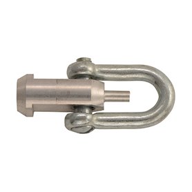 Grillete de enganche aluminio para Guias Anguila 43003000 30MM M5