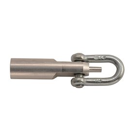 Grillete de enganche aluminio para Guias Anguila 43009000 30MM M12