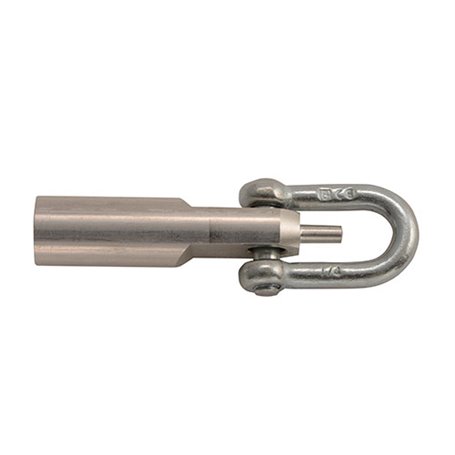 Grillete de enganche aluminio para Guias Anguila 43009000 30MM M12