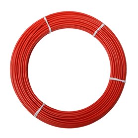 Pasacables industrial ANGUILA 20609020 6mm 20m Acero rojo