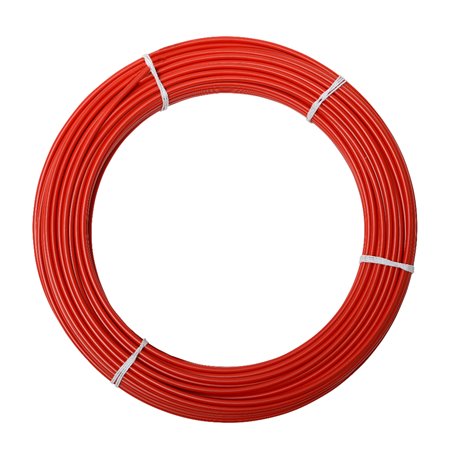 Pasacables industrial ANGUILA 20609020 6mm 20m Acero rojo