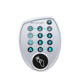 Teclado de codigo con lector RFID COMELIT SKR con 100 codigos