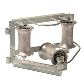 Rodillo triple angulo Aluminio ANGUILA 49002002