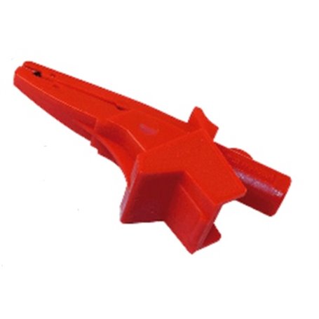 Cocodrilo apertura 45mm Rojo KPS POWERCOMPACT AL-R