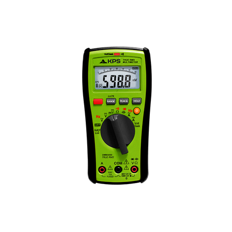 Multimetro digital auto escala RMS verdadero KPS DMM3000