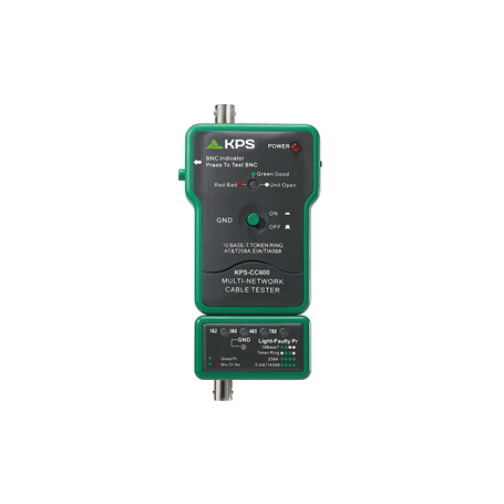 Comprobador de cables de red y circuitos KPS KPS-CC600