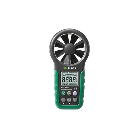 Anemometro digital para medir flujo de gases KPS KPS-AN10