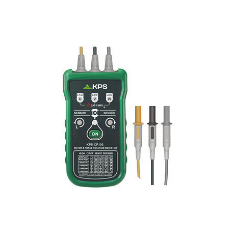 Comprobacion de giros o fases KPS KPS-CF100