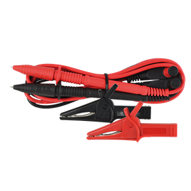 Cable de prueba con puntas y cocodrilo L 1000mm KPS KPS-PT30