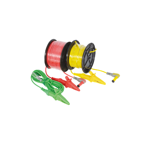Cable de prueba con puntas y termopares cocodrilo KPS KPS-CP420