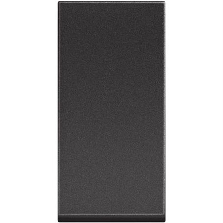 Pulsador estrecho BTICINO RG4005P Classia 1 modulo Dark