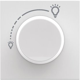 Regulador rotativo de iluminacion ancho BTICINO RW4415 Classia 2 modulos Blanco