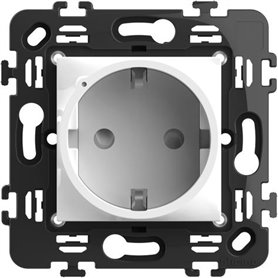 Toma corriente conectada para conexion con Netatmo BTICINO RW4141AC Classia Blanco