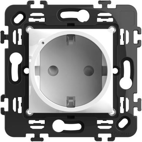Toma corriente conectada para conexion con Netatmo BTICINO RW4141AC Classia Blanco