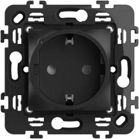 Toma corriente conectada para conexion con Netatmo BTICINO RG4141AC Classia Dark