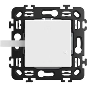 Interruptor inhalambrico para conexion con Netatmo BTICINO RW4003CW Classia Blanco