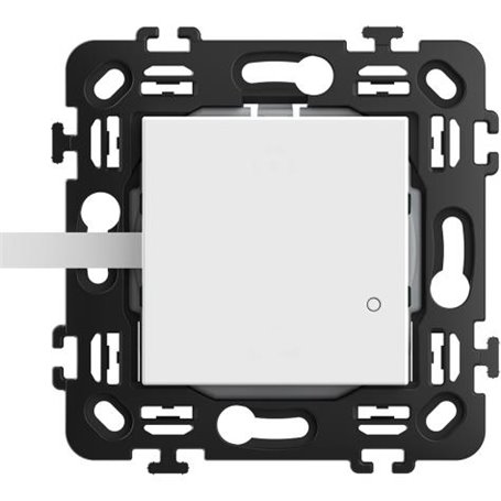 Interruptor inhalambrico para conexion con Netatmo BTICINO RW4003CW Classia Blanco