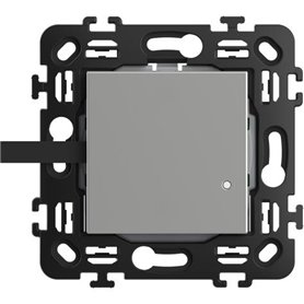 Interruptor inhalambrico para conexion con Netatmo BTICINO RA4003CW Classia Aluminio