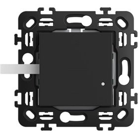Interruptor persiana inhalambrico para conexion Netatmo BTICINO RG4027CW Classia Dark