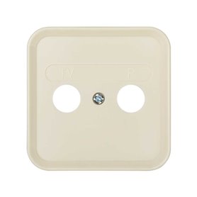 Tapa toma R-TV SIMON 31 64x65mm 31053-61 Marfil