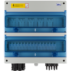 Cuadro Fotovoltaica DC proteccion Strings 5 entradas-5 salidas SOLERA FV551016