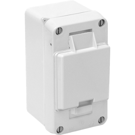 Caja estanca distribucion 3 elementos IP54 82x155x82 SOLERA 898B Blanco