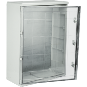 Armario estanco termoplastico 600x800x260 transparente SOLERA MBK608026T