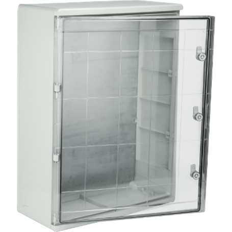 Armario estanco termoplastico 600x800x260 transparente SOLERA MBK608026T