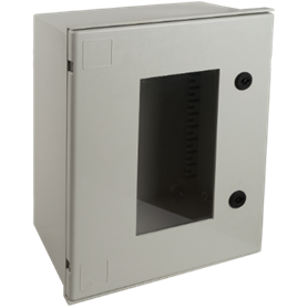 Armario estanco poliester 500x600x250 transparente vacio SOLERA PX506025TP