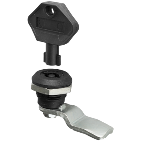 Cerradura armario Polibox cierre estandar + llave doble barra SOLERA LOCK0