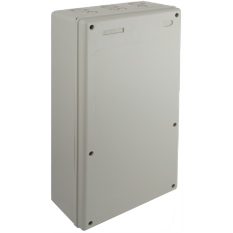 Caja estanca 263x493x129 mm sin conos SOLERA 820 Gris