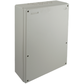 Caja estanca 355x493x129 mm sin conos SOLERA 821 Gris