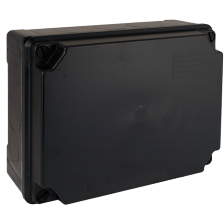 Caja estanca 310x240x125 mm sin conos SOLERA 100887N Gris