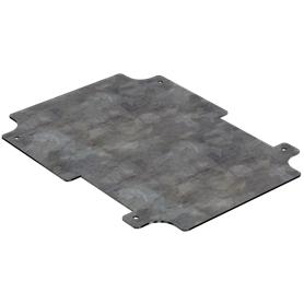 Placa metalica 295x224x2 mm SOLERA PM887