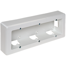 Caja mecanismos 3 elementos 235x96x43mm SOLERA 93 Blanco