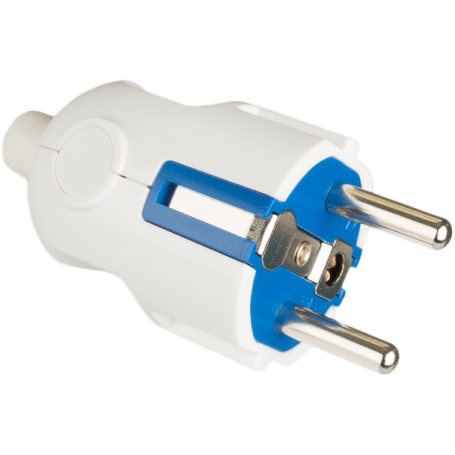 Clavija 2P+T 16A 250V color blanco SOLERA 1428