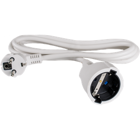Prolongador 2P+T 16A 250V color blanco 2m SOLERA 6762/1