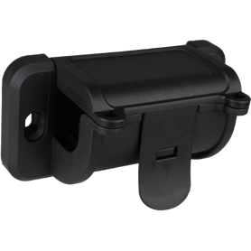 Soporte de pared para enrollacable negro SOLERA SOP-7000