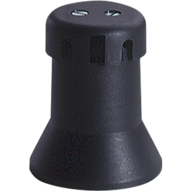 Portalamparas E-27 para ferias 4A 250V color negro SOLERA 6109B