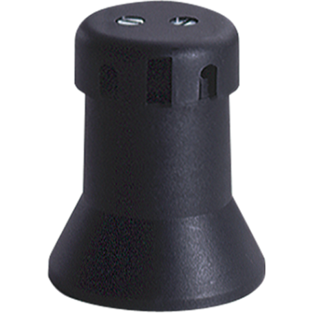 Portalamparas E-27 para ferias 4A 250V color negro SOLERA 6109B