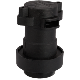 Portalamparas E-27 para ferias 4A 250V color negro SOLERA 27F