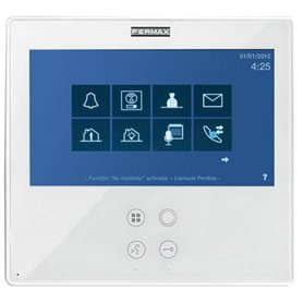 Monitor Smile 7" LYNX Basic blanco repuesto FERMAX 1650