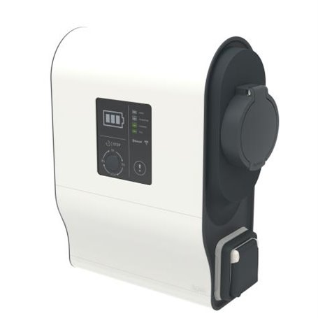Toma de carga GREEN´UP Premium monofasica 7,4kW 32A proteccion DC LEGRAND 058035