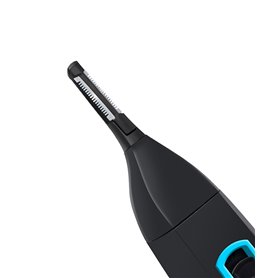 Corta pelo nasal, oreja, patillas azul/negro SYTECH SY-NT19